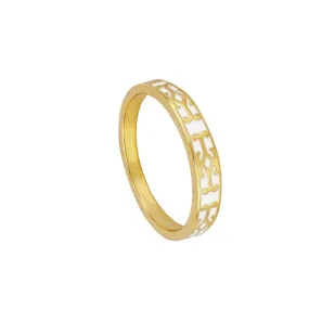 Anillo Enamel Oro