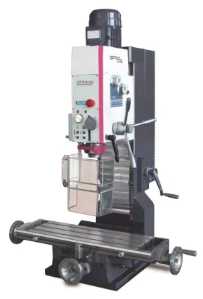 Fresadora-taladradora universal con caja de cambios MH 35 G OPTIMUM
