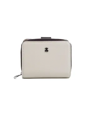 TOUS - Monedero pequeño beige y marrón New Dubai 