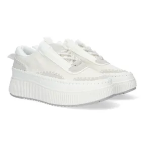 Zapatillas Casual para Mujer con Plataforma Dentada Diseño Elegante Cierre de Cordones Comodos Perfe
